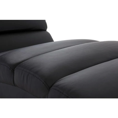 MILIBOO Chaise Longue / Fauteuil Design TAYLOR - Noir - Noir 6 MILIBOO Chaise Longue / Fauteuil Design TAYLOR - Noir - Noir – Image 4