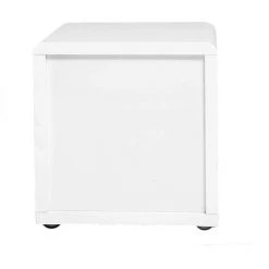 MILIBOO Table De Chevet Design Laquée Blanche ELIO - Blanc Laqué -France MILIBOO Soldes 2022 13150896 3