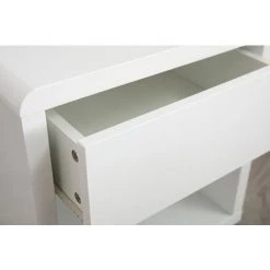 MILIBOO Table De Chevet Design Laquée Blanche ELIO - Blanc Laqué -France MILIBOO Soldes 2022 13150896 4
