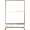 MILIBOO Penderie Deux Portes Design Scandinave HELIA - Blanc -France MILIBOO Soldes 2022 13150975 1