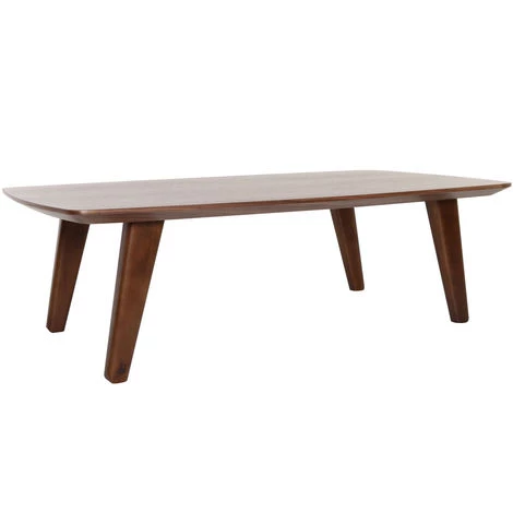 MILIBOO Table Basse Vintage Noyer Rectangulaire L120cm FIFTIES - Noyer 4 MILIBOO Table Basse Vintage Noyer Rectangulaire L120cm FIFTIES - Noyer – Image 2