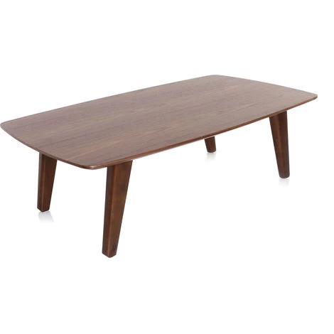 MILIBOO Table Basse Vintage Noyer Rectangulaire L120cm FIFTIES - Noyer 5 MILIBOO Table Basse Vintage Noyer Rectangulaire L120cm FIFTIES - Noyer – Image 3