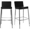 MILIBOO Tabourets De Bar Design 76 Cm EPSILON (lot De 2) - Noir - Noir -France MILIBOO Soldes 2022 13150998 1
