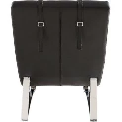 MILIBOO Chaise Longue Design MONACO - Noir - Noir -France MILIBOO Soldes 2022 13151013 4