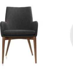 MILIBOO Fauteuils Design Polyester (lot De 2) SHANA - Gris Anthracite - Gris Anthracite -France MILIBOO Soldes 2022 13151036 2