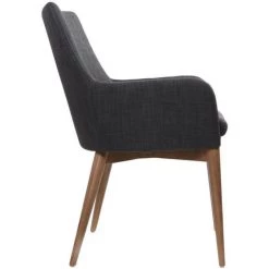 MILIBOO Fauteuils Design Polyester (lot De 2) SHANA - Gris Anthracite - Gris Anthracite -France MILIBOO Soldes 2022 13151036 3