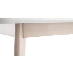 MILIBOO Table à Manger Design L150 Cm LEENA - Blanc - Blanc -France MILIBOO Soldes 2022 13151069 3