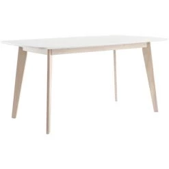 MILIBOO Table à Manger Design L150 Cm LEENA - Blanc - Blanc -France MILIBOO Soldes 2022 13151069 4