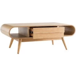 MILIBOO Table Basse Scandinave Frêne Naturel Rectangulaire BALTIK - Naturel -France MILIBOO Soldes 2022 13151081 3