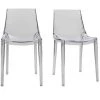 MILIBOO Chaises Design Empilables Intérieur / Extérieur (lot De 2) YZEL - Transparent - Transparent -France MILIBOO Soldes 2022 13151152 1
