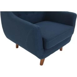 MILIBOO Fauteuil Design Déhoussable YNOK - Bleu - Bleu -France MILIBOO Soldes 2022 13151179 4