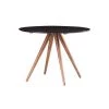 MILIBOO Table à Manger Ronde Design D106 Cm WALFORD - Noir - Noir -France MILIBOO Soldes 2022 13151186 1