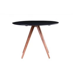MILIBOO Table à Manger Ronde Design D106 Cm WALFORD - Noir - Noir -France MILIBOO Soldes 2022 13151186 3