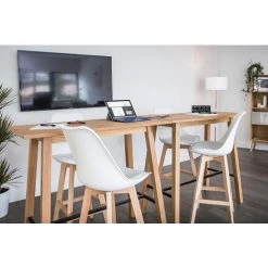 MILIBOO Tabourets De Bar Design Bois H65 Cm (lot De 2) PAULINE - Noir - Noir -France MILIBOO Soldes 2022 13151199 5