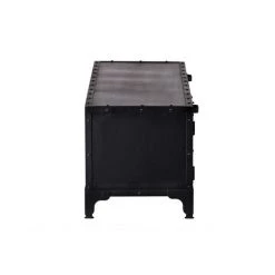 MILIBOO Meuble TV Design Métal Noir 150cm FACTORY - Noir -France MILIBOO Soldes 2022 13151202 4