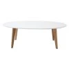 MILIBOO Table Basse Scandinave L120 Cm EKKA - Blanc - Blanc -France MILIBOO Soldes 2022 13151208 1