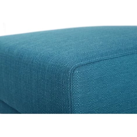 MILIBOO Pouf / Repose Pieds Tissu ULLA - Bleu Canard - Bleu Canard 5 MILIBOO Pouf / Repose Pieds Tissu ULLA - Bleu Canard - Bleu Canard – Image 3