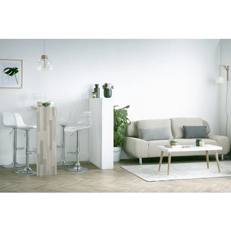 MILIBOO Tabourets De Bar Design Réglables Transparents (lot De 2) GALILEO - Transparent 7 MILIBOO Tabourets De Bar Design Réglables Transparents (lot De 2) GALILEO - Transparent – Image 5