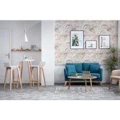MILIBOO Chaise De Bar Scandinave 75 Cm BALTIK - Blanc - Blanc -France MILIBOO Soldes 2022 13151220 5