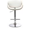 MILIBOO Tabouret De Bar Design Bois WALNUT - Bois Clair / Blanc - Bois Clair / Blanc -France MILIBOO Soldes 2022 13151244 1