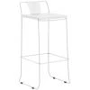 MILIBOO Tabouret Extérieur Design Métal 76 Cm TENERIFE - Blanc - Blanc -France MILIBOO Soldes 2022 13151267 1