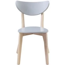 MILIBOO Chaises Design Pieds Bois (lot De 2) LEENA - Gris - Gris -France MILIBOO Soldes 2022 13151311 2