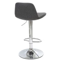 MILIBOO Tabourets De Bar Design Tissu (lot De 2) ZACK - Gris Foncé - Gris Foncé -France MILIBOO Soldes 2022 13151330 4