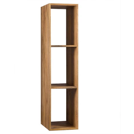 MILIBOO Etagère Murale Industrielle Manguier Massif YPSTER - Bois Clair / Noir 4 MILIBOO Etagère Murale Industrielle Manguier Massif YPSTER - Bois Clair / Noir – Image 2