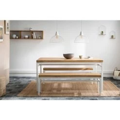 MILIBOO Etagère Murale Industrielle Manguier Massif YPSTER - Bois Clair / Noir 11 MILIBOO Etagère Murale Industrielle Manguier Massif YPSTER - Bois Clair / Noir -France MILIBOO Soldes 2022 13151349 5