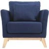 MILIBOO Fauteuil Scandinave Déhoussable Pieds Bois OSLO - Bleu Marine - Bleu Marine 2 MILIBOO Fauteuil Scandinave Déhoussable Pieds Bois OSLO - Bleu Marine - Bleu Marine -France MILIBOO Soldes 2022 13151367 1