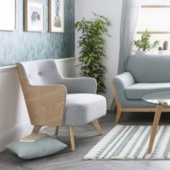 MILIBOO Fauteuil Scandinave Gris Perle Pieds Bois VALMY - Gris Perle 11 MILIBOO Fauteuil Scandinave Gris Perle Pieds Bois VALMY - Gris Perle -France MILIBOO Soldes 2022 13151369 5