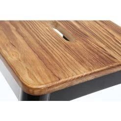 MILIBOO Tabouret De Bar Design Bois 75 Cm NICK - Noir - Noir 9 MILIBOO Tabouret De Bar Design Bois 75 Cm NICK - Noir - Noir -France MILIBOO Soldes 2022 13151389 4