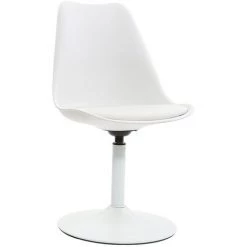 MILIBOO Chaise Design Pivotant Blanc Mat STEEVY V2 - Blanc Mat -France MILIBOO Soldes 2022 13151412 2