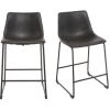 MILIBOO Tabourets De Bar Vintage 61 Cm (lot De 2) NEW ROCK - Noir - Noir -France MILIBOO Soldes 2022 13151415 1