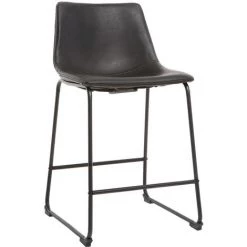 MILIBOO Tabourets De Bar Vintage 61 Cm (lot De 2) NEW ROCK - Noir - Noir -France MILIBOO Soldes 2022 13151415 3