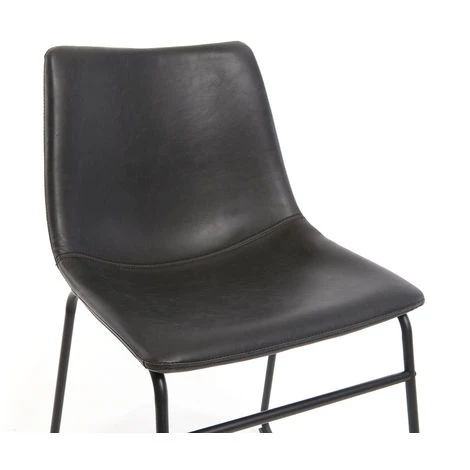 MILIBOO Chaise Vintage Métal NEW ROCK - Noir - Noir 6 MILIBOO Chaise Vintage Métal NEW ROCK - Noir - Noir – Image 4