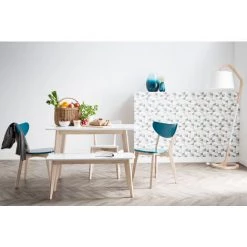 MILIBOO Banc Design 100 Cm LEENA - Blanc - Blanc -France MILIBOO Soldes 2022 13151450 5