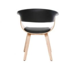 MILIBOO Fauteuil Scandinave Bois OKTAV - Bois Clair / Noir - Bois Clair / Noir -France MILIBOO Soldes 2022 13151463 4