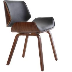 MILIBOO Chaise Design Bois RUBBENS - Noyer / Noir - Noyer / Noir -France MILIBOO Soldes 2022 13151467 3