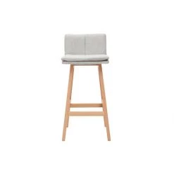 MILIBOO Tabouret De Bar Bois 65 Cm (lot De 2) JOAN - Gris Perle - Gris Perle -France MILIBOO Soldes 2022 13151475 2
