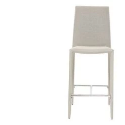 MILIBOO Lot De 2 Tabourets / Chaises De Bar Design TALOS - Gris Clair - Gris Clair -France MILIBOO Soldes 2022 13151489 2