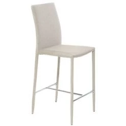 MILIBOO Lot De 2 Tabourets / Chaises De Bar Design TALOS - Gris Clair - Gris Clair -France MILIBOO Soldes 2022 13151489 4