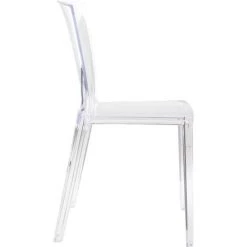 MILIBOO Chaises Design Empilables (lot De 2) ISLAND - Transparent - Transparent -France MILIBOO Soldes 2022 13151499 4