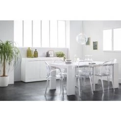 MILIBOO Chaises Design Empilables (lot De 2) ISLAND - Transparent - Transparent -France MILIBOO Soldes 2022 13151499 5