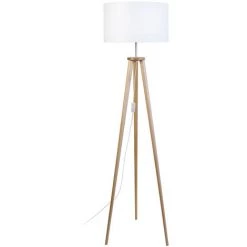 MILIBOO Lampadaire Design Trépied Bois TRIPOD - Naturel - Naturel