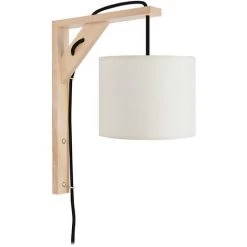 MILIBOO Applique Murale Design Bois CORNER - Naturel