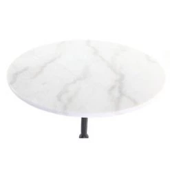 MILIBOO Table Bistrot Ronde En Marbre Blanc Et Métal Noir CONTY - Noir Et Blanc 8 MILIBOO Table Bistrot Ronde En Marbre Blanc Et Métal Noir CONTY - Noir Et Blanc -France MILIBOO Soldes 2022 13151631 2