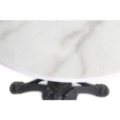 MILIBOO Table Bistrot Ronde En Marbre Blanc Et Métal Noir CONTY - Noir Et Blanc 9 MILIBOO Table Bistrot Ronde En Marbre Blanc Et Métal Noir CONTY - Noir Et Blanc -France MILIBOO Soldes 2022 13151631 3