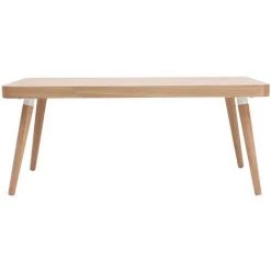 MILIBOO Table Basse En Chêne TOTEM - Chêne Clair - Chêne Clair