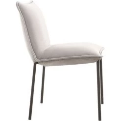 MILIBOO Chaises Design Velours (lot De 2) SOLACE - Gris Velours - Gris Velours -France MILIBOO Soldes 2022 13151664 4